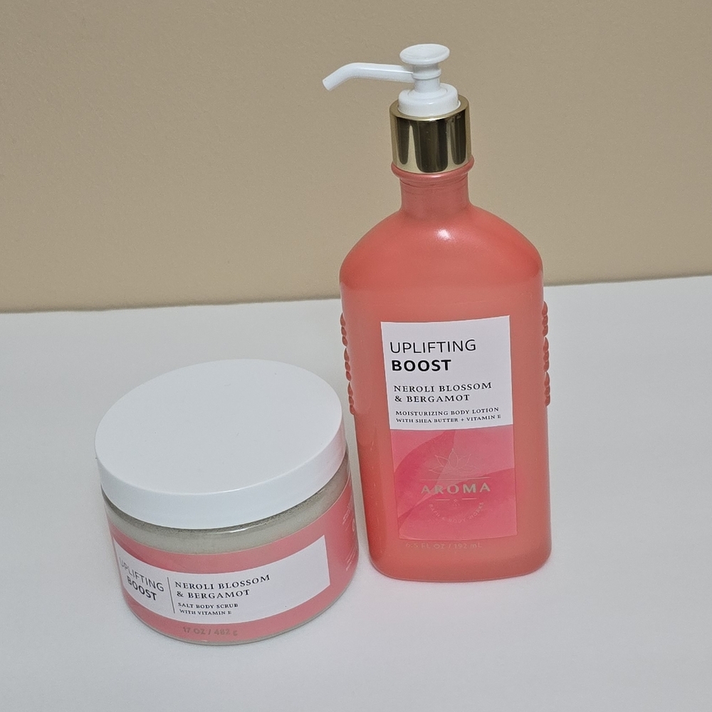 Aroma Uplifting Boost Neroli Blossom & Bergamot Set